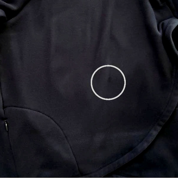 Athleta Cozy Karma Asym Pullover Fleece Sweatshirt Black Size S Petite - Picture 8 of 13